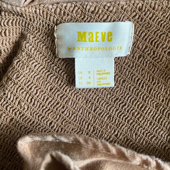 Maeve by Anthropologie Flutter Smocked Top - Picture 7 of 7